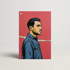 Pop Art Comic Style Custom Canvas Print from Your Photo