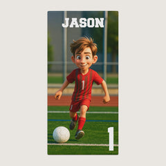 Personalizza il tuo telo mare con ritratto artistico personale!