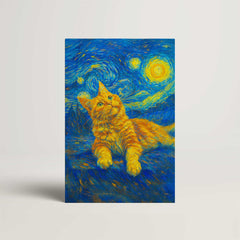 Van Goah Style Custom Canvas Print from Your Photo