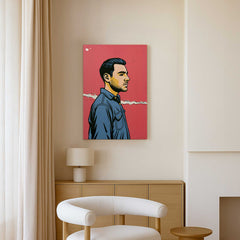 Pop Art Comic Style Custom Canvas Print from Your Photo