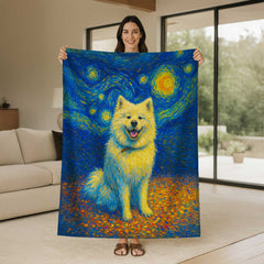 Van Goah Style Custom Flannel Blanket from Your Photo