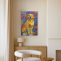 Pop Splash Expressionism Art Style Custom Canvas Print from Your Photo