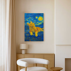 Van Goah Style Custom Canvas Print from Your Photo