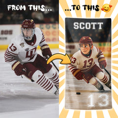 Personalizza il tuo telo mare con ritratto artistico personale!