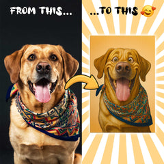 Caricature Style Custom Canvas Print from Your Photo