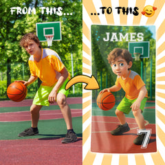 Personalizza il tuo telo mare con ritratto artistico personale!