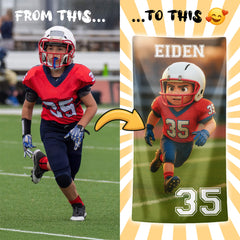 Personalizza il tuo telo mare con ritratto artistico personale!