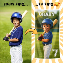 Personalizza il tuo telo mare con ritratto artistico personale!