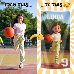 Personalizza il tuo telo mare con ritratto artistico personale!