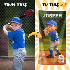 Personalizza il tuo telo mare con ritratto artistico personale!