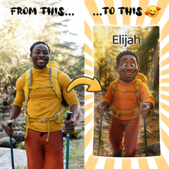 Personalizza il tuo telo mare con ritratto artistico personale!