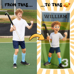 Personalizza il tuo telo mare con ritratto artistico personale!