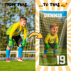 Personalizza il tuo telo mare con ritratto artistico personale!