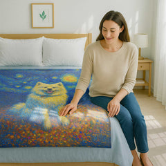 Van Goah Style Custom Flannel Blanket from Your Photo