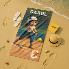 Personalizza il tuo telo mare con ritratto artistico personale!