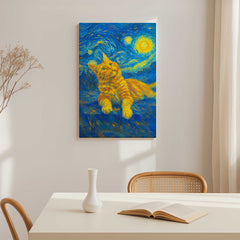 Van Goah Style Custom Canvas Print from Your Photo