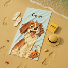 Personalizza il tuo telo mare con ritratto artistico personale!