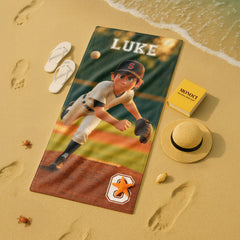 Personalizza il tuo telo mare con ritratto artistico personale!