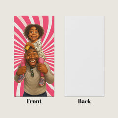 Caricature Style Custom Beach Towel from Your Photo