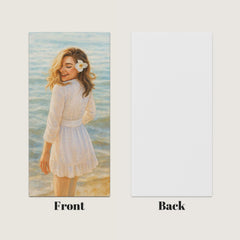 Personalizza il tuo telo mare con ritratto artistico personale!