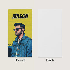 Personalizza il tuo telo mare con ritratto artistico personale!