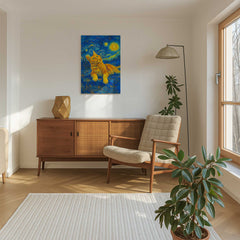 Van Goah Style Custom Canvas Print from Your Photo