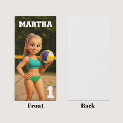 Personalizza il tuo telo mare con ritratto artistico personale!