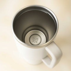 Hand Drawn Minimal Line Illustration Style Custom 30oz Tumbler with Handle from Your Photo