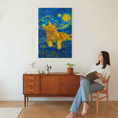 Van Goah Style Custom Canvas Print from Your Photo