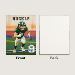 Custom Sports Flannel Blanket – Turn Your Photo into a Pixar-Inspired Athlete Character