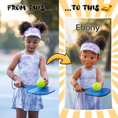 Pixar-Inspired Custom Beach Towel – Pickleball Edition from Your Photo