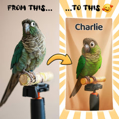 Pixar-Inspired Custom Beach Towel – Pet Edition from Your Photo