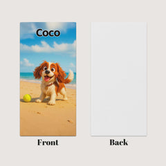 Pixar-Inspired Custom Beach Towel – Pet Edition from Your Photo