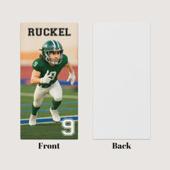 Pixar-Inspired Custom Beach Towel – Football Edition from Your Photo