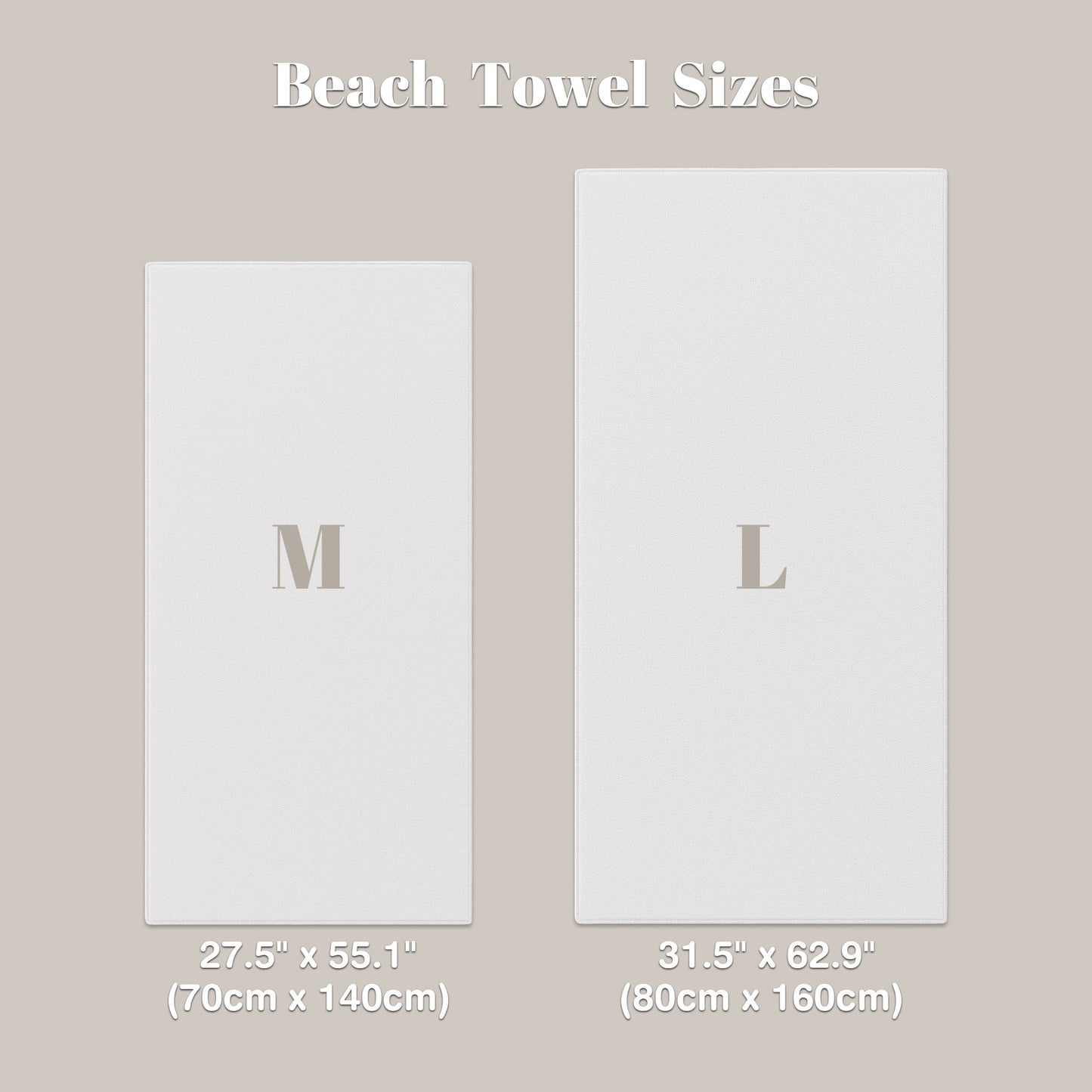 Custom Minimal Pet Portrait Beach Towel