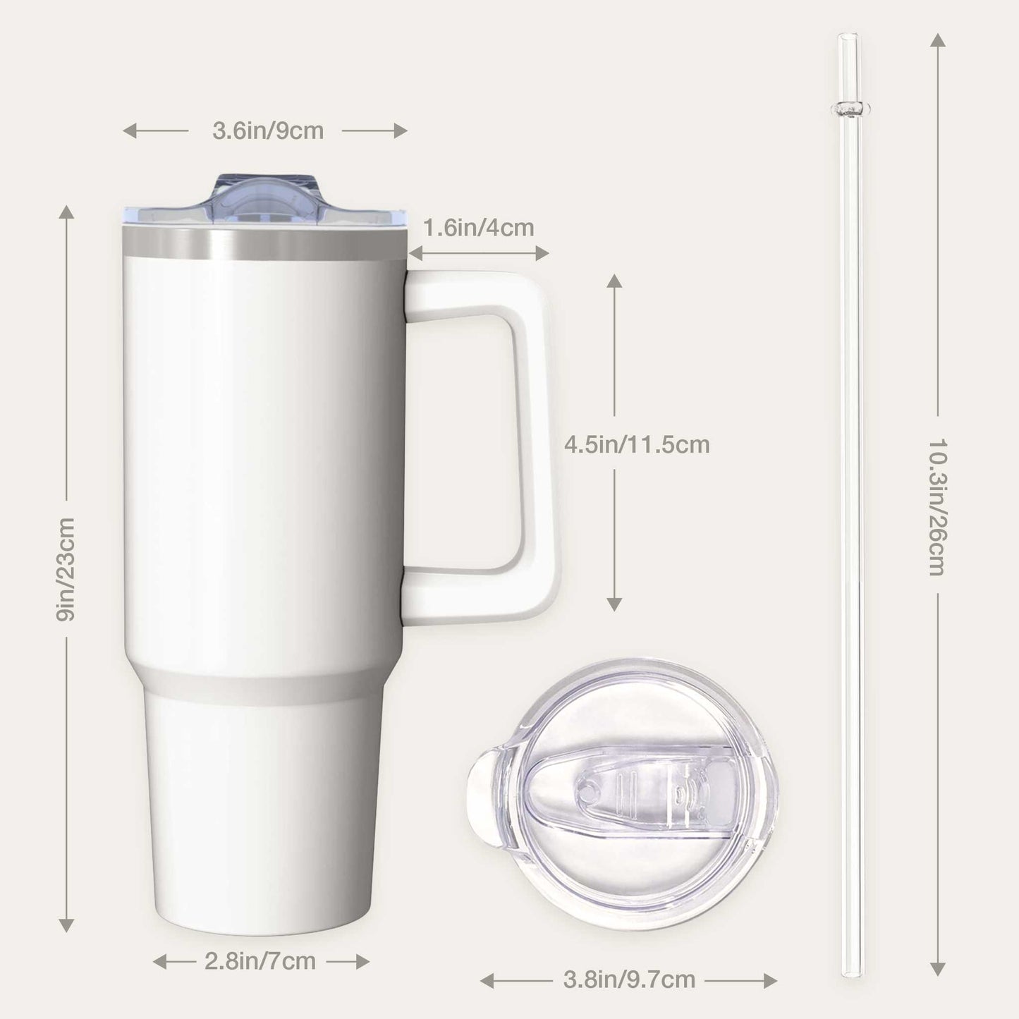 Custom Pet Portrait 30oz Tumbler for Pet Moms & Pet Dads